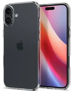 Husa pentru Apple iPhone 16 Plus, Spigen, Liquid Crystal, Transparenta — 47,99 lei la evoMAG