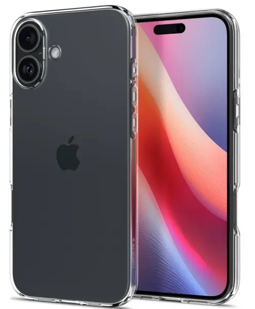 Husa pentru Apple iPhone 16 Plus, Spigen, Liquid Crystal, Transparenta