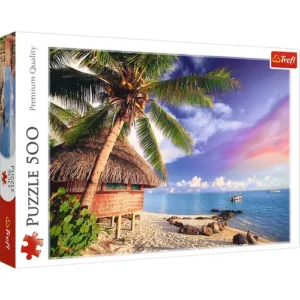 Puzzle Trefl 500 piese – Insula Bora Bora — 50,99 lei la evoMAG