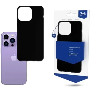 Protectie Spate 3MK Matt pentru Apple iPhone 14 Pro Max (Negru) — 58,99 lei la evoMAG